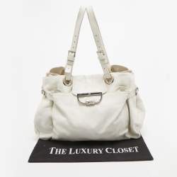 Mulberry Off White Leather Jenah Tote