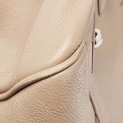 Pre Owned Mulberry Beige Leather Bayswater Satchel