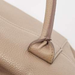 Pre Owned Mulberry Beige Leather Bayswater Satchel
