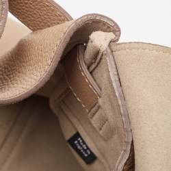 Pre Owned Mulberry Beige Leather Bayswater Satchel