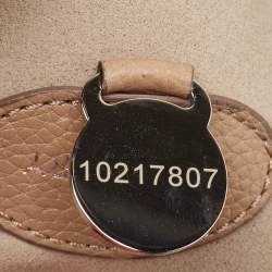 Pre Owned Mulberry Beige Leather Bayswater Satchel