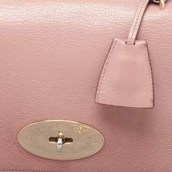 Mulberry Old Rose Leather Medium Lily Shoulder Bag