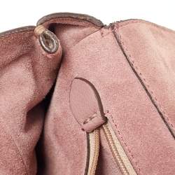 Mulberry Old Rose Leather Medium Lily Shoulder Bag
