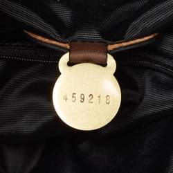 Mulberry Gold/Brown Crackled Foil and Leather Small Jody Tote