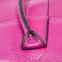 Mulberry Fuchsia Leather Bayswater Satchel
