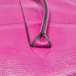 Mulberry Fuchsia Leather Bayswater Satchel