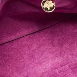 Mulberry Fuchsia Leather Bayswater Satchel