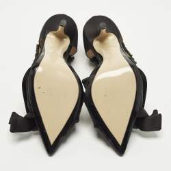 مملوكة مسبقًا N21 Raso Size 38.5 Black Satin Pumps