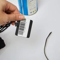 Pre Owned N21 Blue/White Knotted Polka Dot Fabric Gingham Ankle Wrap Peep Toe Sandals Size 36