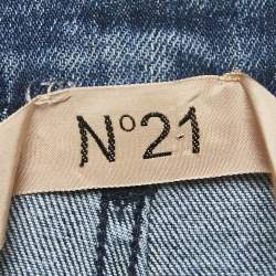 N21 Blue Washed Denim Skinny Jeans M Waist 30"
