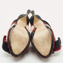 N°21 Multicolor Suede Ronny Pleated Mules Size 39