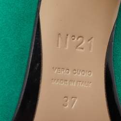 Nº21 Green Suede Raso Knotted Mules Size 37