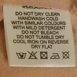 Pre Owned Nadine Merabi White Embellished Lace Mini Dress S