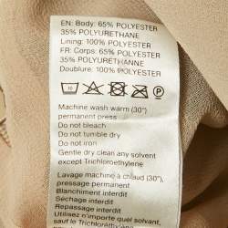 مملوكة مسبقًا تنورة ميني لف نانوشكا من جلد نباتي بيج مقاس صغير (سمول)