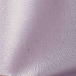 Pre Owned Nanushka Light Purple Satin Belted Yuma Jumpsuit L