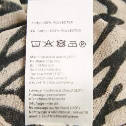Nanushka Light Grey Printed Jersey Flared Maxi Dress L