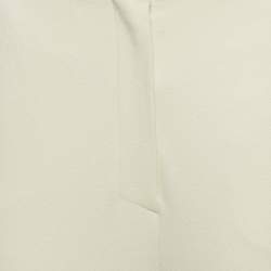 Pre Owned Nanushka Cream Jersey Darby Stirrup Leggings XS 