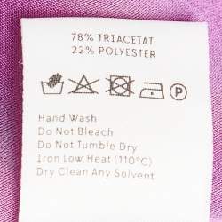 Pre Owned Nanushka Pink Satin Tie-Up Halter Neck Avalon Top L