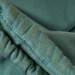 Natasha Zinko Blue Cotton Blend Jogger Sweatpants S 