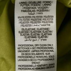 Pre Owned Never fully dressed Lime Green Sequin Dorris Skirt S