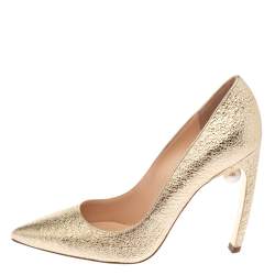 Nicholas Kirkwood Mira Pearl Pumps in White