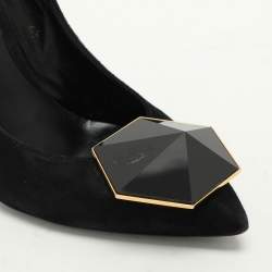 Nicholas Kirkwood Black Suede Eden Pumps Size 38