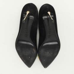 Nicholas Kirkwood Black Suede Eden Pumps Size 38