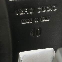 Pre Owned Nicholas Kirkwood Multicolor Textile Block Heel Pumps Size 40