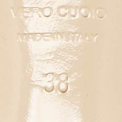 Pre Owned Nicholas Kirkwood Green Satin Eden Heel Mules Size 38