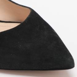 مملوكة مسبقًا حذاء كعب عالي نيكولاس كيركوود سويدي أسود مقاس 40.5