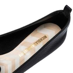 Pre Owned Nicholas Kirkwood Black Leather Beya Loafers Size 37