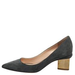 Nicholas Kirkwood Triangle-Heel Mary-Jane Pumps