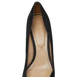 Nicholas Kirkwood Black Suede Prism Block Heel Pumps Size 41