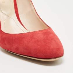 Nicholas Kirkwood Red Suede Maeva Pumps Size 40