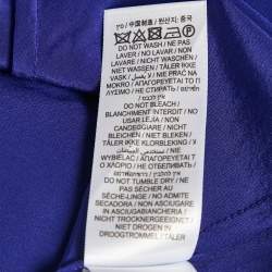 مملوكة مسبقًا بلوزة نيكولفارهي حرير بلا أكمام زرقاء مقاس صغير (سمول)