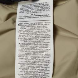 Nike White Synthetic Down-Fill Puffer Jacket M