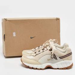 Nike x Jacquemus Beige Leather and Suede Air Humara LX Sneakers Size 38.5