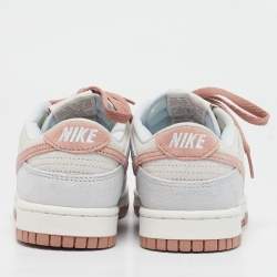 Nike Multicolor Suede Dunk Low Fossil Rose Sneakers Size 38.5
