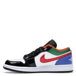 Nike Jordan 1 Low Multi Black Toe Size 37.5 US 6.5W
