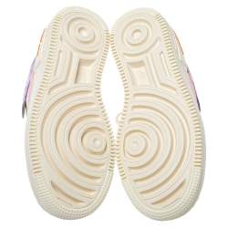 Pre Owned Nike WMNS Air Force 1 Shadow Pale Ivory/Digital Pink Sneakers Size 37.5