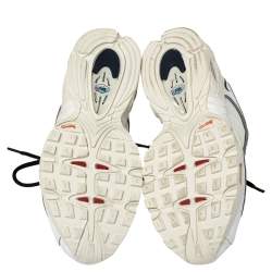 Nike Air Max White Leather And Fabric Tailwind IV Low Top Sneaker Size 40