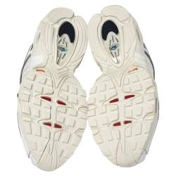 Pre Owned Nike Air Max White Leather And Fabric Tailwind IV Low Top Sneaker Size 40.5