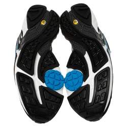 Nike White/Black/Teal Blue Leather And Mesh Air Ghost Racer Size 44.5