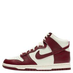 Nike Dunk High Sail Team Red Sneakers Size EU 40 US 8.5W