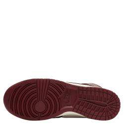 Pre Owned Nike Dunk High Sail Team Red Sneakers US Size 5.5W EU Size 36