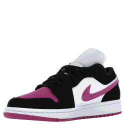 Nike Jordan 1 Low Black Cactus Flower Sneakers Size EU 40 (US 8.5W)