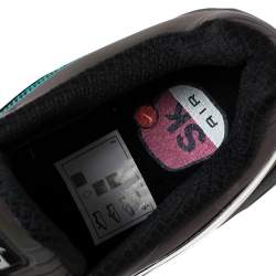 Pre Owned Nike Air Max Black/Blue Fabric Tailwind V Skepta Low Top Sneakers Size 41