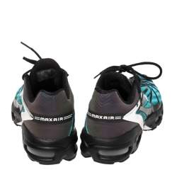 Pre Owned Nike Air Max Black/Blue Fabric Tailwind V Skepta Low Top Sneakers Size 41