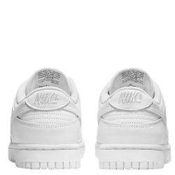 Nike WMNS Dunk Low Triple White Sneakers Size US 8W (EU 39)