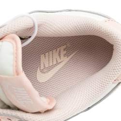 Nike WMNS Dunk White/Pink Leather Pearl Sneakers Size 38